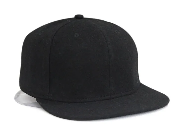 black baseball cap no logo