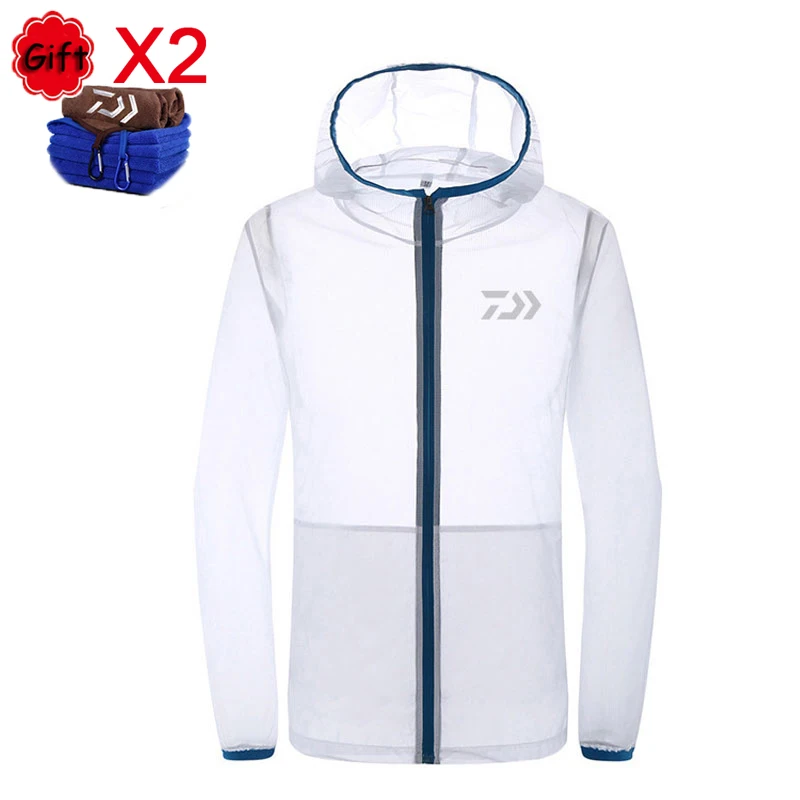 

Spring Summer Fishing Clothing Set Women Men Breathable Sun Protection Clothing Outdoor Sportswear Quick Dry with Fishing Towel