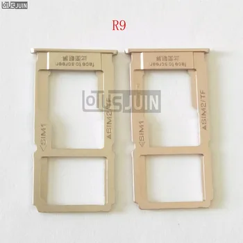 

10pcs NEW for OPPO R9 SIM Card Tray Micro SD Card Holder Slot Adapter Replacement Repair Parts