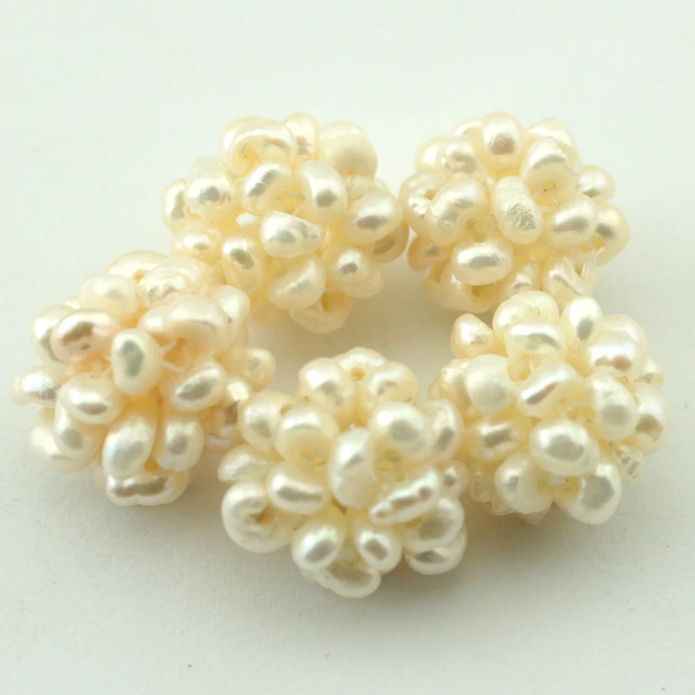 

10pcs Nature Freshwater Pearl for Earring Chain Necklace Spacer Bead