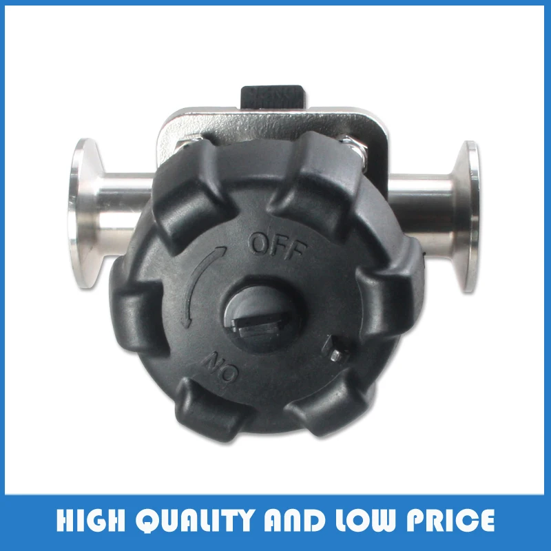

steel sanitary type covered rice quick release diaphragm valve