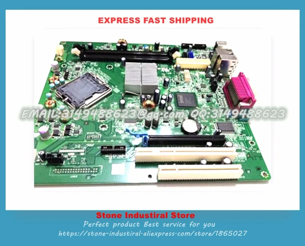 

A 775 OPTIPLEX 380 DT MT G41 Desktop Motherboard HN7XN DP/N:0HN7XN 100% Tested Good Quality