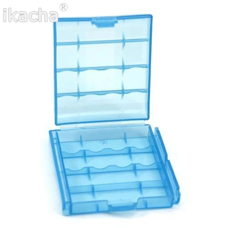 Blue AA AAA  battery box-5