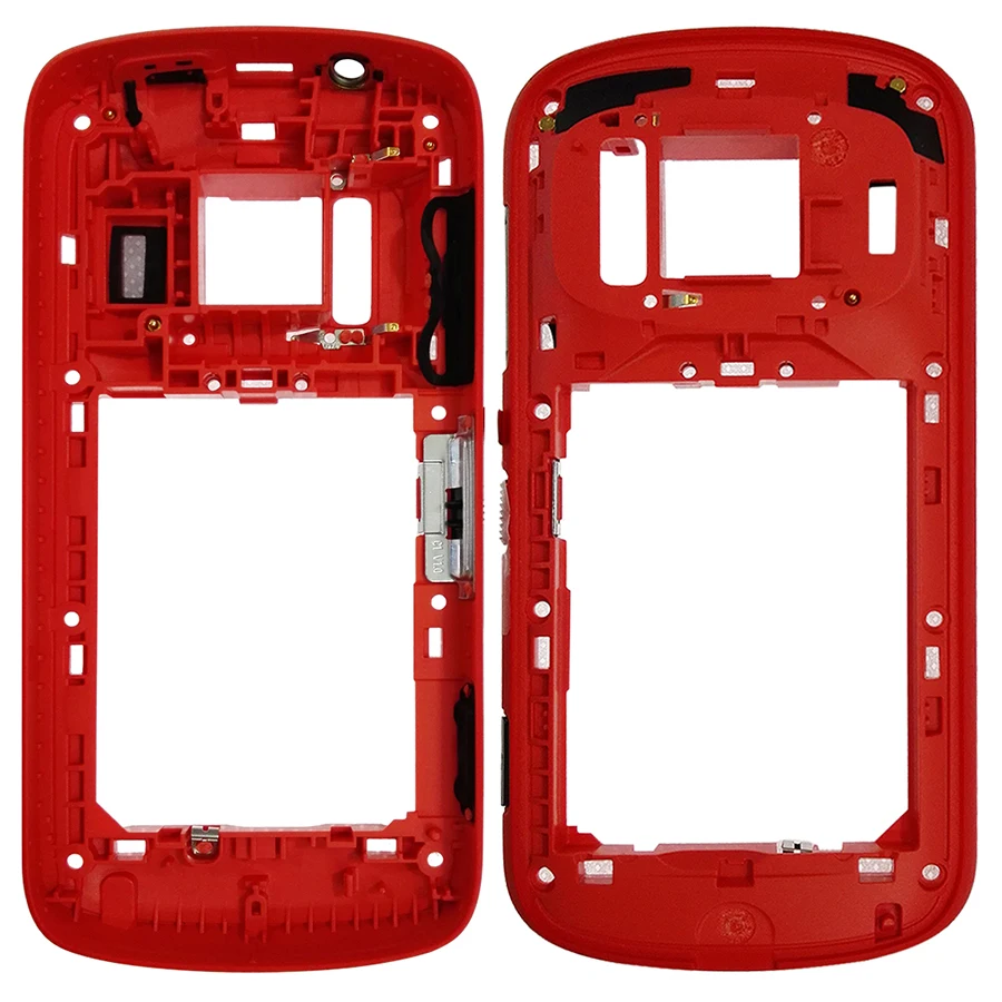 Новинка для Nokia 808 PureView средняя рамка ободок (красный) 808|Корпусы и рамки мобильных