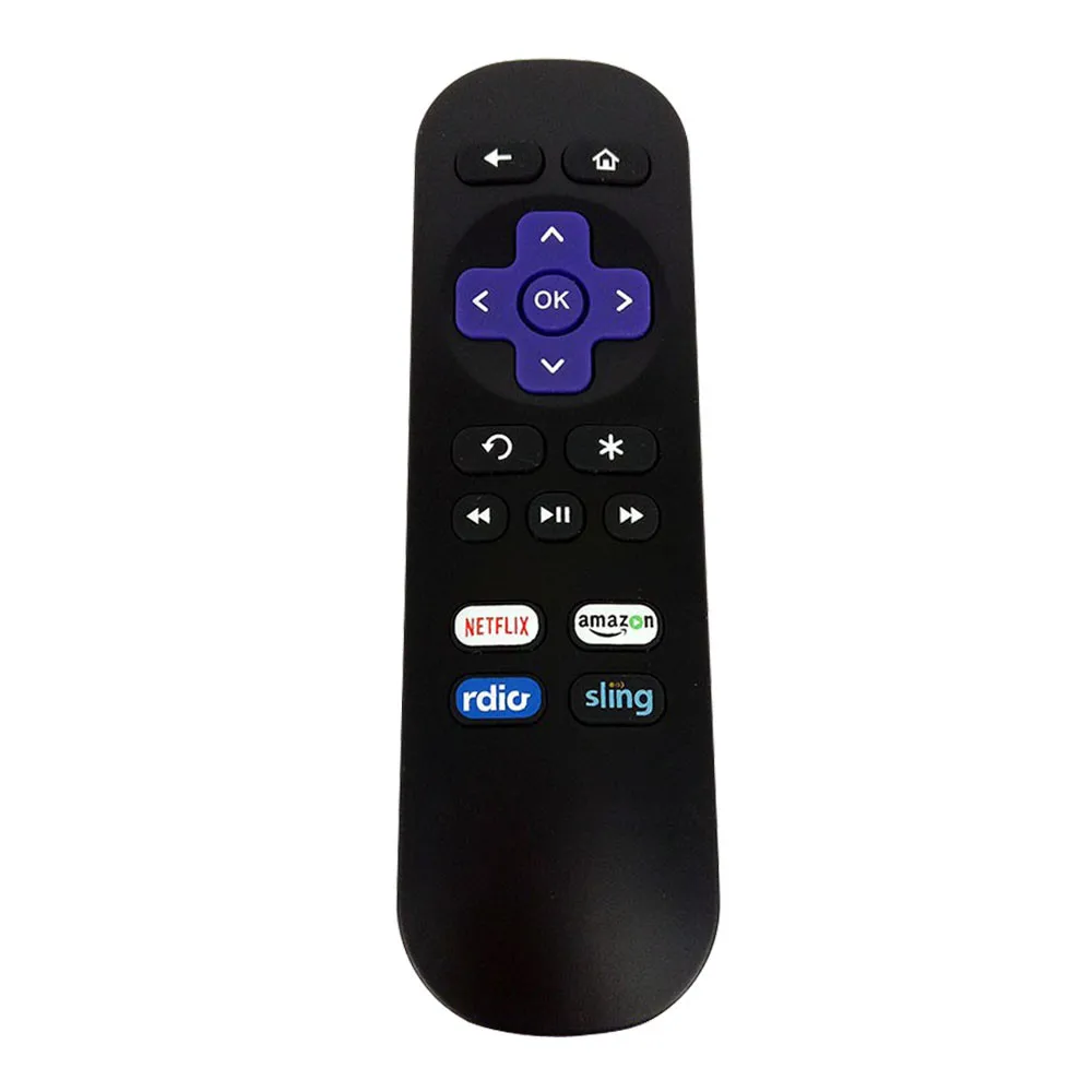 

New Arrival 1pc with 4 Shortcut Buttons Remote Control Pro Replacement IR Streaming Remotes For ROKU 1 2 3 4 LT HD XD XS #10