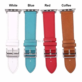 

New Genuine Leather Band Single Tour Bracelet Watchband For Apple Watch Series 4/3/2/1 38/42mm 40mm 44mm