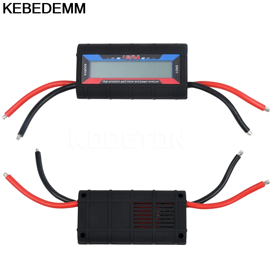 

1 pc Power Meter Power Analyzer Watt Meter for Voltage (V) Current (A) Power (V) Capacity (Ah) Energy Measurement 150Amps