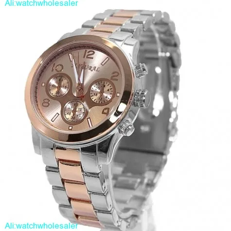 FW839C Rose Gold Tone Dial Men Women  100% Tested Water Resistant Bracelet Watch