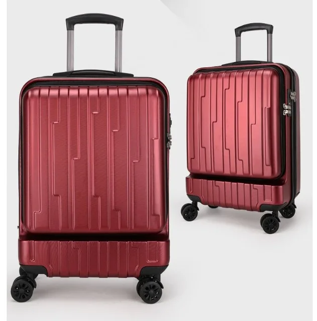20 дюймов открывающийся Карманный чемодан на колесиках, сумка на колесиках, чемодан для компьютера