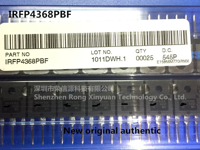 100% Новый оригинальный IRFP4368PBF IRFP4368 HEXFET®Power MOSFET TO 247AC 75V 350A 195A high ток