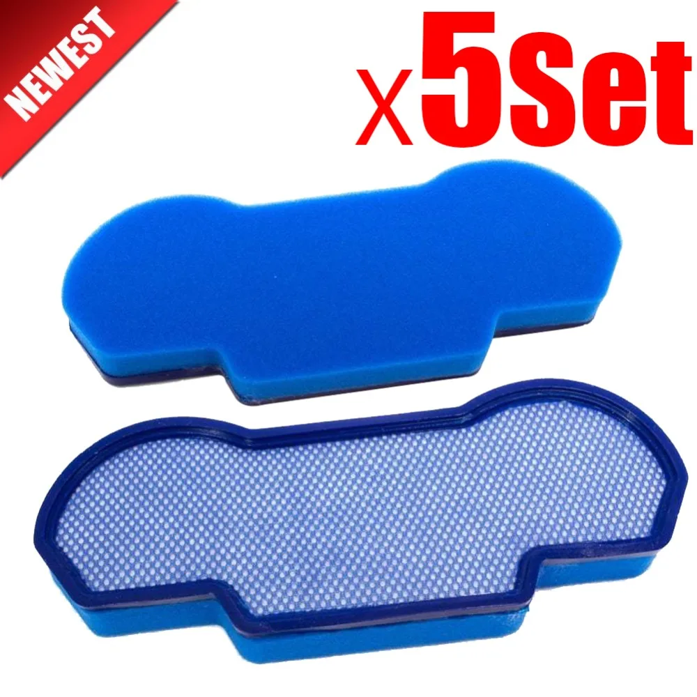 5Set Vacuum cleaner dust filters cleaning filter replacements for