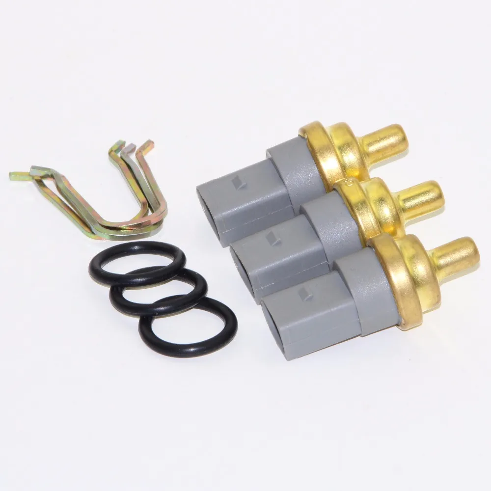 3pcs OEM Engine Coolant Temperature Sensor Switch For VW Jetta Golf Beetle Bora Passat 06A 919
