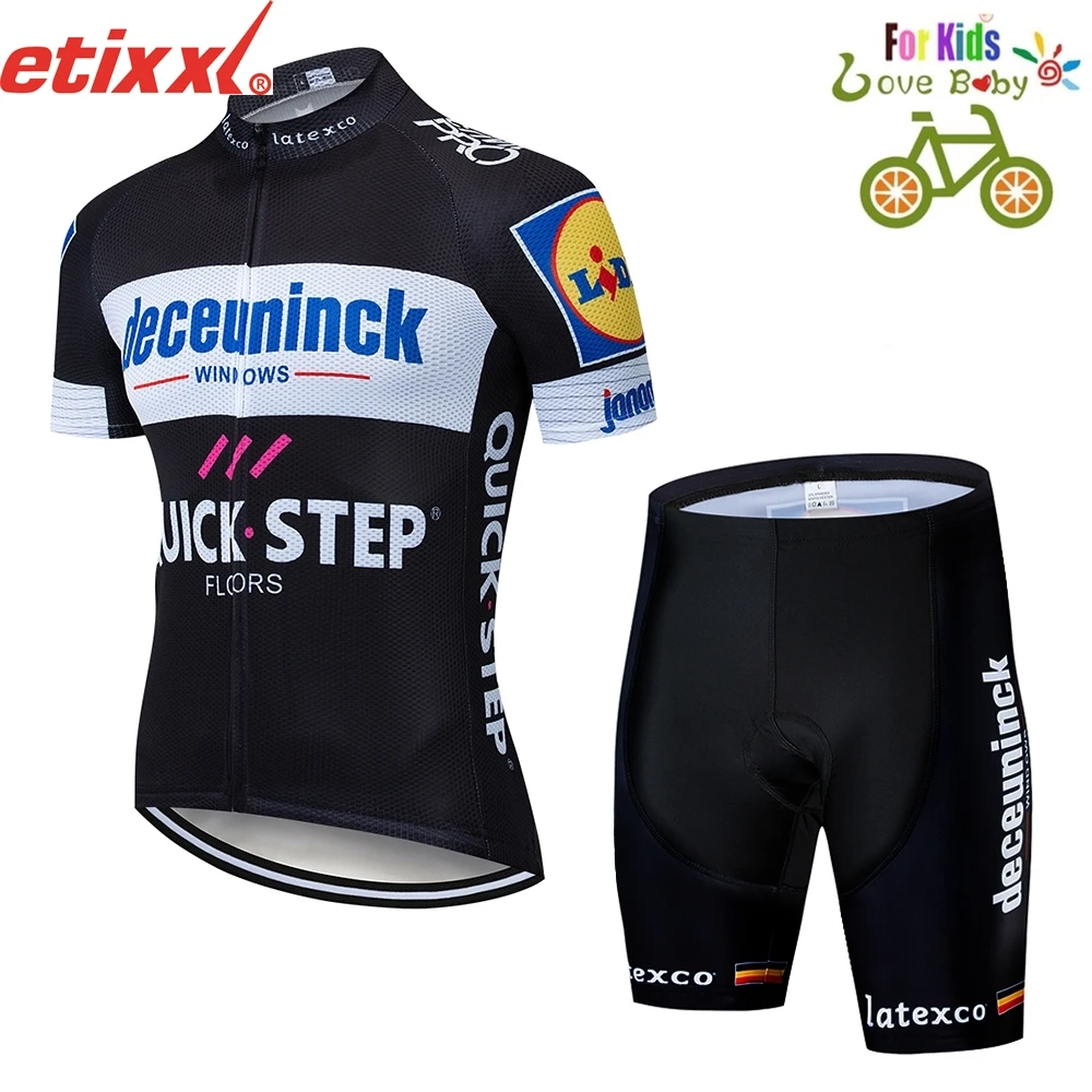 2019 nuevos niños jersey de ciclismo ropa conjunto de ropa de bicicleta 3d gel pad pantalones cortos niños transpirable ropa de ciclismo ropa ciclismo maillot