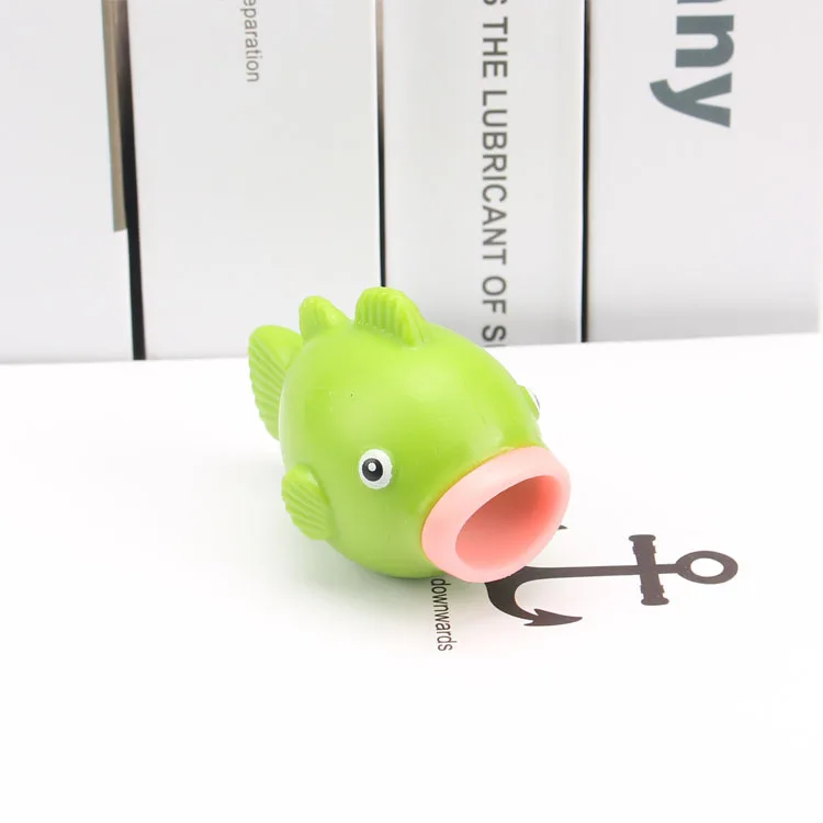 Huilong необычный мультфильм ПВХ язык маленькая рыбка кукла игрушка креативная сжимающая декомпрессия вентиляционное отверстие ребенок подарок игрушка мягкий слизи