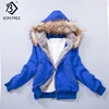 US Size S-3XL Upgraded Quality Jacket Women Spring Winter Coat Sweatshirt Large Raccoon Fur Hoodie Women Clothing #3002 ► Photo 1/6