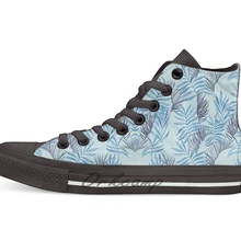 Jungle fever 04; Новинка; дизайнерская Повседневная парусиновая обувь; обувь на заказ; Прямая