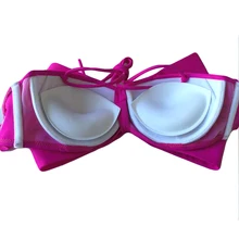 8 пар Лето грудь Enhancer бюстгальтер бикини с подкладкой вставки Грудь Pad женский купальник обивка вставки губка пенные вставки в бюстгальтер грудь чашки