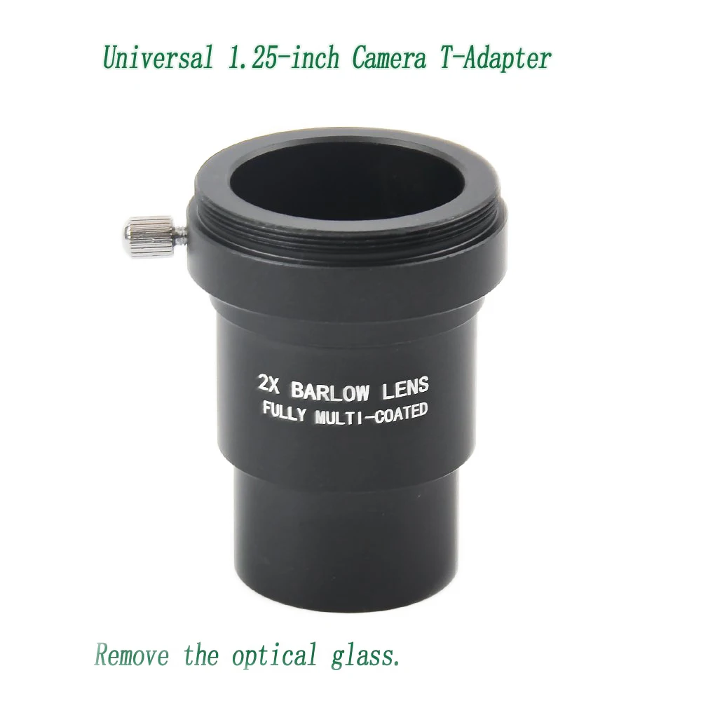 1-25-Inch-2x-Fully-Blackened-Metal-Barlow-Lens-Accept-1-25inch-Filters-also-Can-Be-2