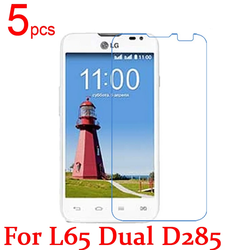 

5pcs Ultra Clear/Matte/Nano anti-Explosion LCD Screen Protector Film Cover For LG L65 Dual D285 D280 Protective Film + cloth