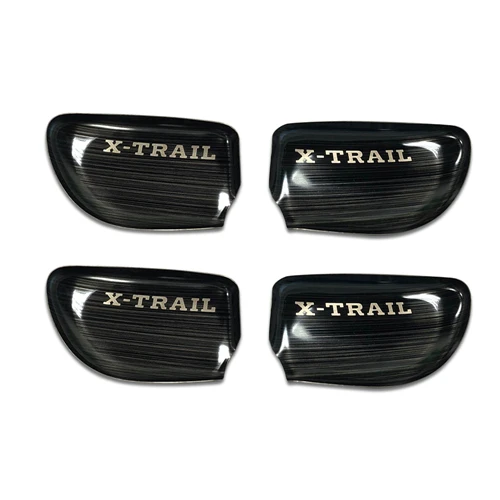 Автомобильный Стайлинг Дверная ручка Крышка дверная ручка Накладка для Nissan Qashqai Xtrail X-trail X trail до автомобильные аксессуары - Название цвета: for Xtrail Black