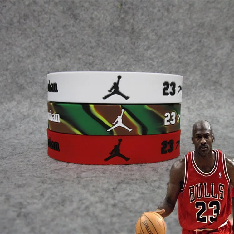 

Fashion new silicone sports inspirational bracelet double adjustable bracelet signature silicone sports wristband hot sale