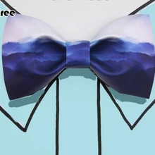 Галстук-бабочка для женщин и мужчин, для свадебной вечеринки, китайский галстук-бабочка из дерева