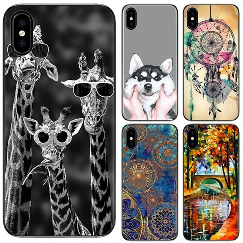 Phone Case For Doogee X55 5.5-inch Fashion Design Art Painted TPU Soft Cute Cover Unicorn Shell |