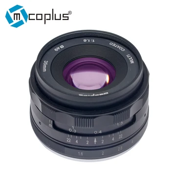 

Mcoplus 35mm f1.6 APS-C Manual Fixed Lens for Canon EF-M / for Nikon N1 Mirrorless cameras M1 M2 M3 M5 M6 M10 M100 J1 J3 J5 V1