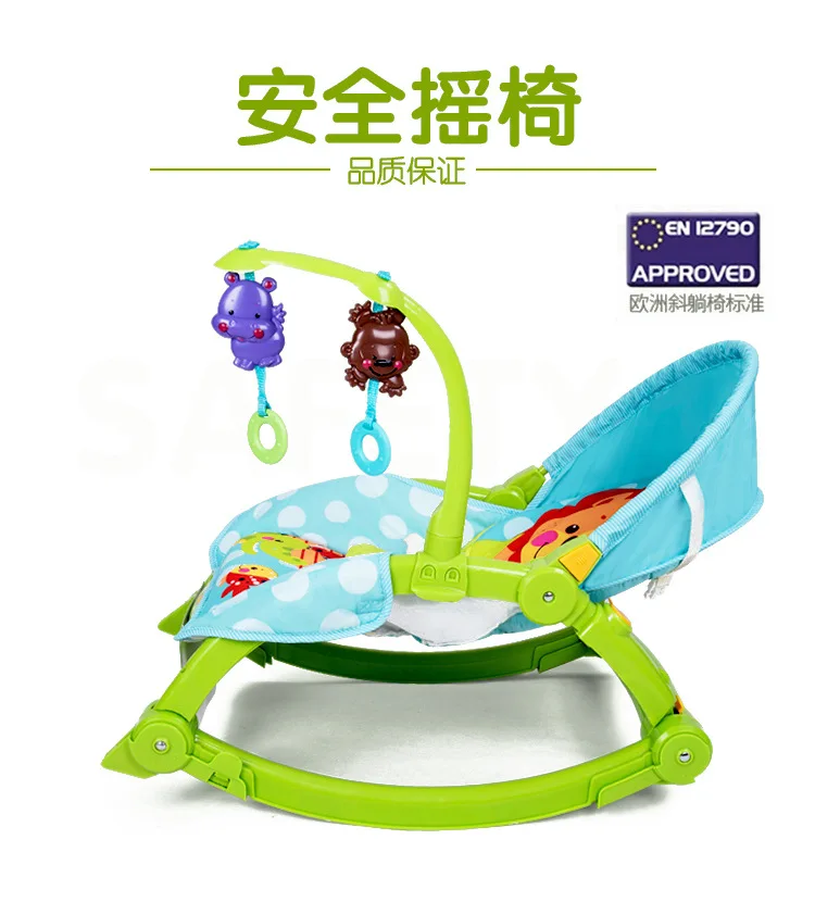 The details of the rocking chair