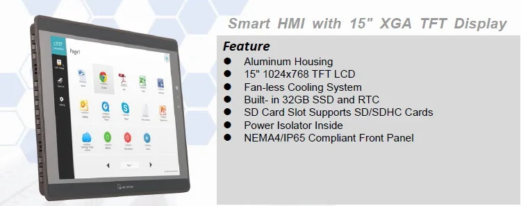 CMT-iPC15 человеко-машинный интерфейс Weinview сенсорный экран панель 15 дюймов