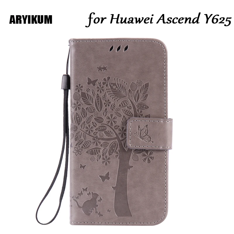 

ARYIKUM Phone Cases For Coque Huawei Y625 Huawei Y 625 PU Leather Wallet Magnet Flip Cover For Huawei Y625-U21 Y625-U51 Fundas