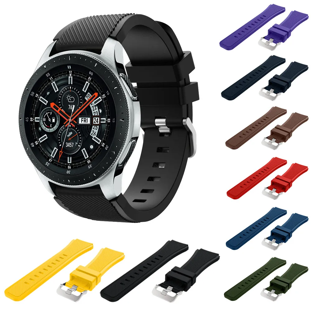 

Smartwatch Smart watch Strap Smartband Soft Silicone Watch Band Replacement Band Strap For Samsung Galaxy Watch 46mm