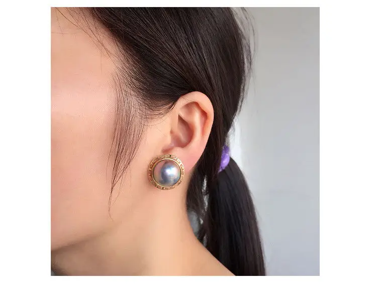 Gorgeous Pair Of 12 13mm South Sea Pearl Stud Earring 18 In Gorgeous Pair Of 12 13mm South Sea Pearl Stud Earring 18 In Earrings From Jewelry Accessories On Aliexpress Alibaba Group
