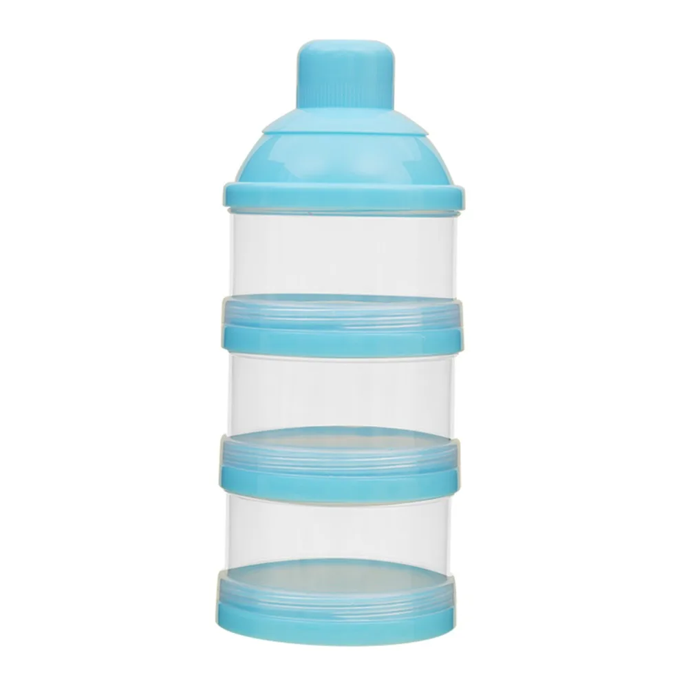 Портативный молоко косметическая пудра бутылка три сетки диспенсер формулы еда контейнер Box Baby миска для кормления малышей Дети Малыша Еда