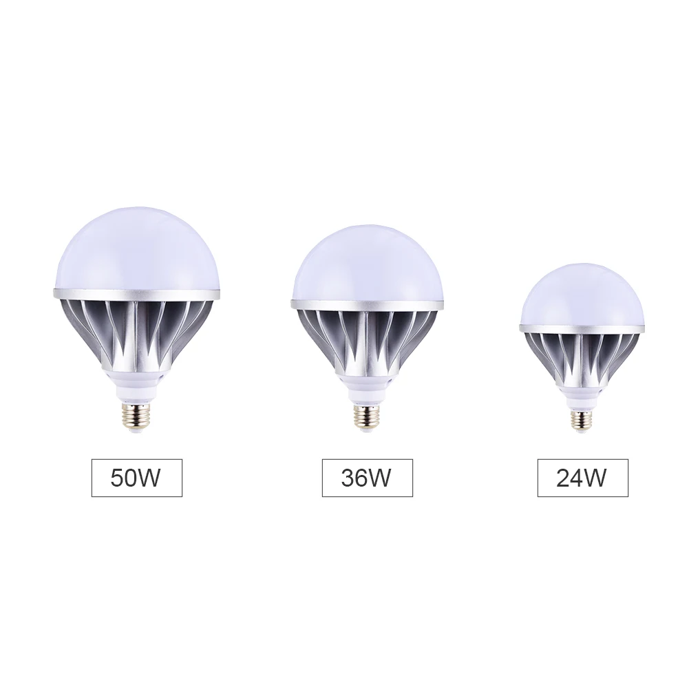 E27 Светодиодный светильник 220 в 24 Вт 36 Вт 50 Вт литой алюминиевой лампы SMD 5730 светодиодный лампы Энергосберегающая лампочка внутреннего освещения для дома