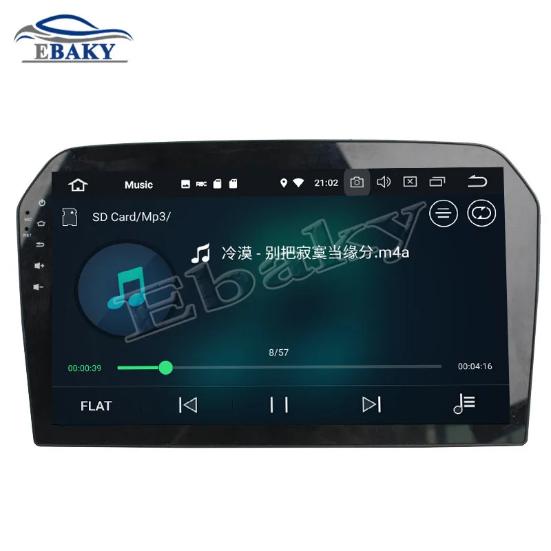 NaviTopia 10,1 дюймов 4 Гб ОЗУ 64 Гб ПЗУ Восьмиядерный Android 9,0 Автомобильный DVD Радио для VW Jetta 2012 2013 с gps/wifi/Bluetooth