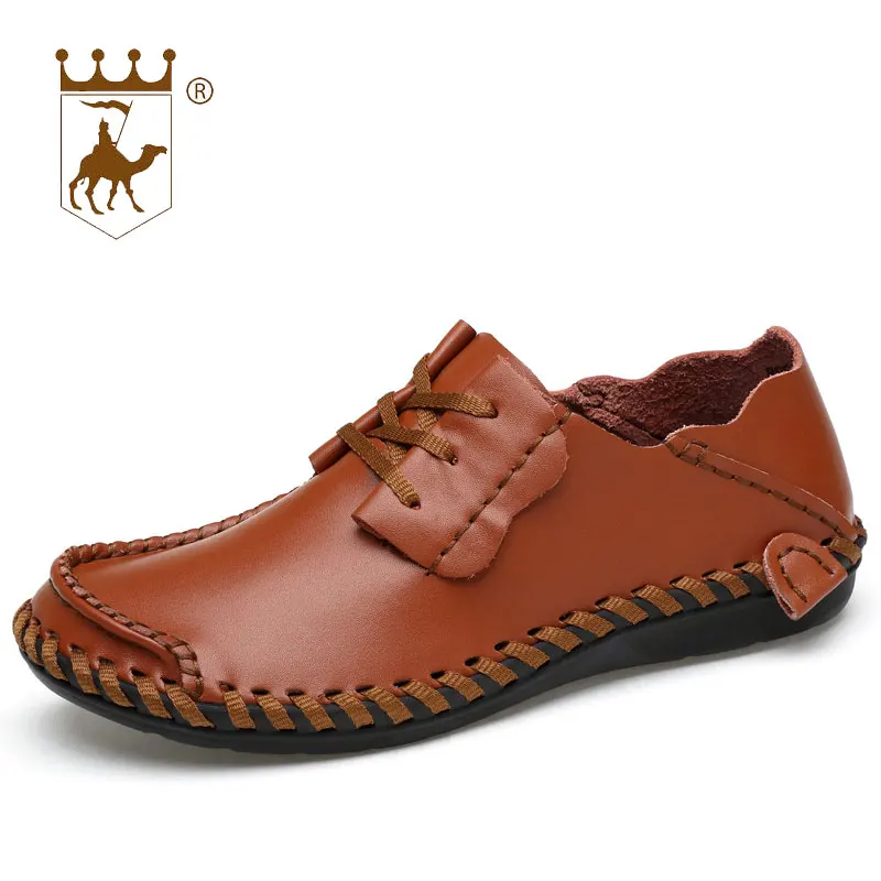 2018 brown Negócios Homens 38 Novos brown De Couro light 50 Grande Backcamel Qualidade Lace Dos Sapatos Preguiçosos black Quente dark Pés Hollow Hollow brown dark Black Casuais Respirável Tamanho Hollow up light brown dtw6xqIfI