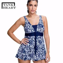 Цельные костюмы с принтом, монокини размера плюс, одежда для плавания, Цельный купальник с юбкой, купальный костюм, купальный костюм для женщин, купальный костюм