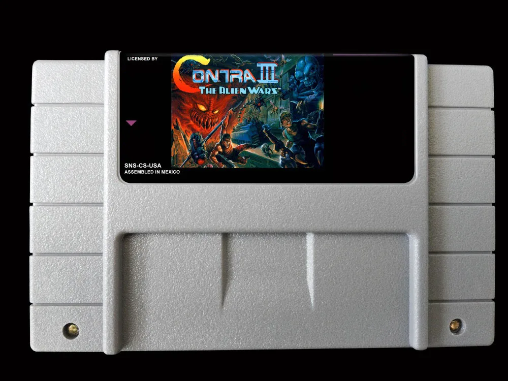 16Bit Games ** CONTRA 3 - The Alien Wars ( USA Version!! )