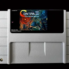 16Bit Games* CONTRA 3-межпланетные войны(Версия США