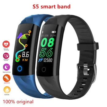 

AMYNIKEER S5 Smart Band IP68 Waterproof Heart Rate Blood Pressure Monitor Sports Fitness Tracker Android IOS Smart Bracelet