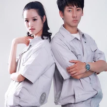 Летняя Горячая Enviroment наружная охлаждающая воздушная одежда для рыбалки высокотемпературный Удобный вентилятор быстрая крутая Мужская и женская