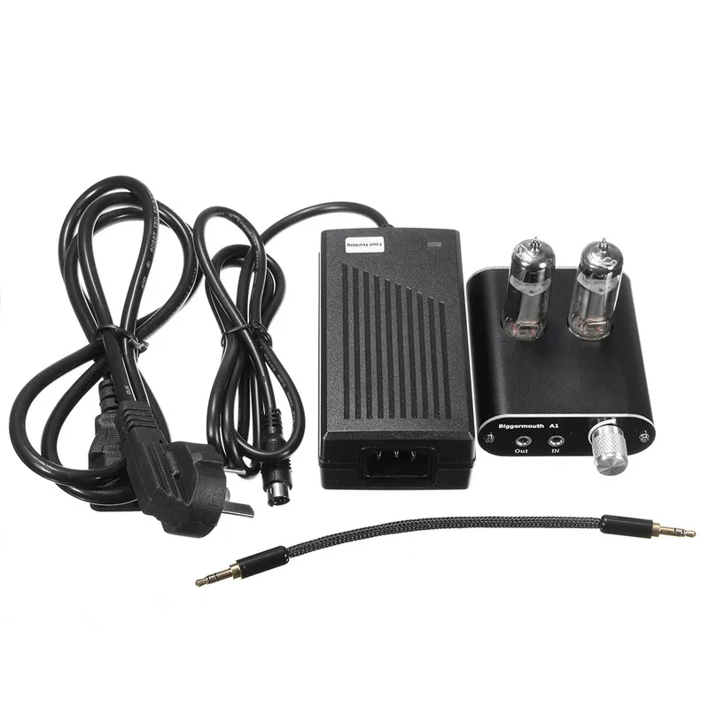 LEORY A1 Upgraded HIFI Headphone Amplifier 6J5 Class A 47 Headphone Amp OPA2604 DIY Professional Amplifier