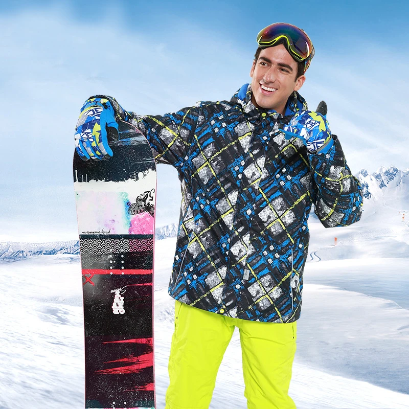 Ski Suit Men's Windproof Ski jacket Outdoor Snowboard Suit Set Waterproof Terno Esqui Roupa De Skiing Traje De Esqui Hombre