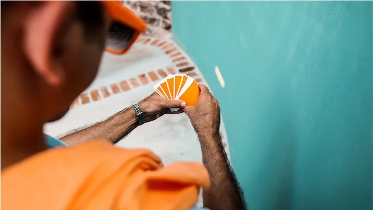 Limited Edition Summer NOC (Orange) Playing Cards 5