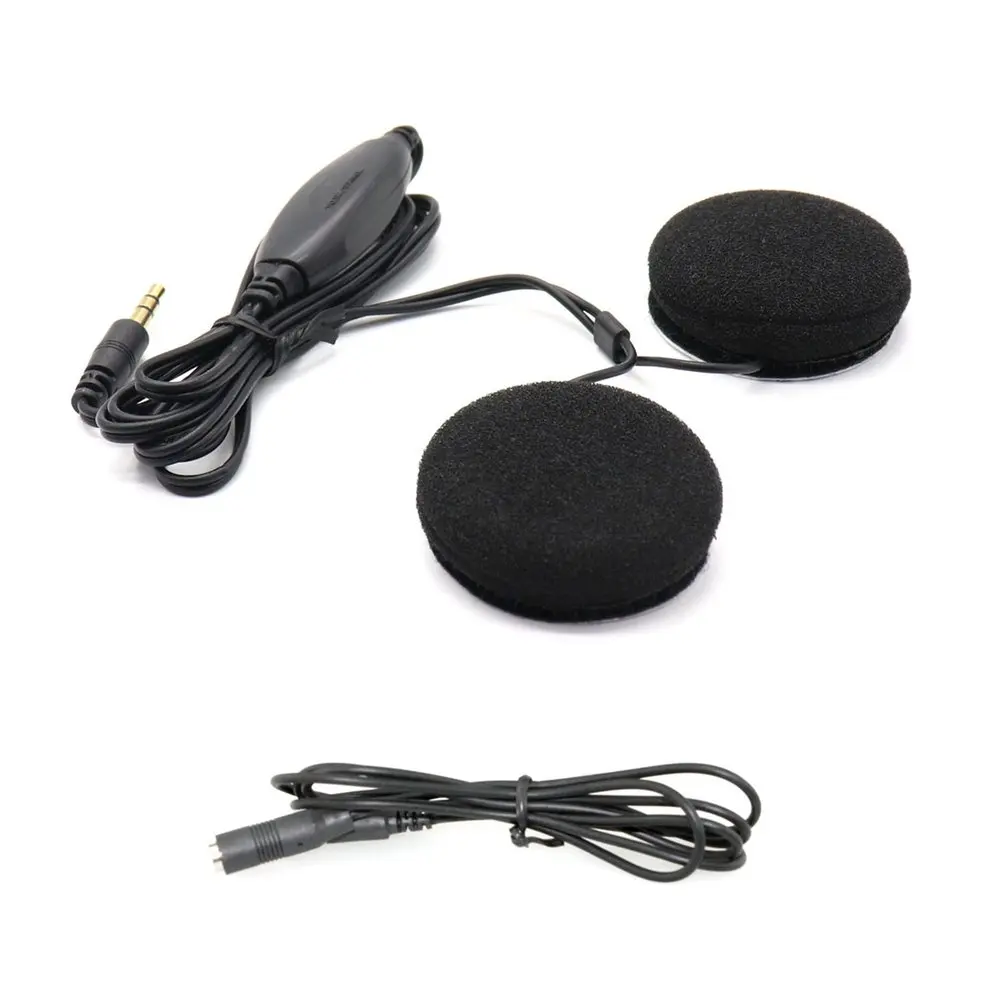  CS-083 Universal Kunststoff Headset Helm Mp3 Kopfhörer Headset GPS Navigation 35 MM Stecker Für Mot