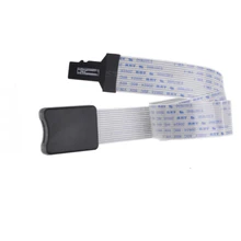 Extensor de cabo tf para cartão micro sd, adaptador de cabo de extensão com zíper para forro de celular 48cm 62cm