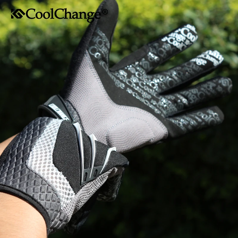 Coolизменить сенсорный экран ветрозащитные теплые велосипедные перчатки для мужчин и женщин MTB шоссейные перчатки для мотокросса перчатки для горного велосипеда
