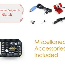 Waveshare BB Черный Acce E для BeagleBone черный в том числе Накл накидка DS18B20 USB Камера 0307 USB WI-FI BL-150UM RTL8188 и т. д