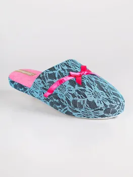 

AMIX Slippers with bow and lace